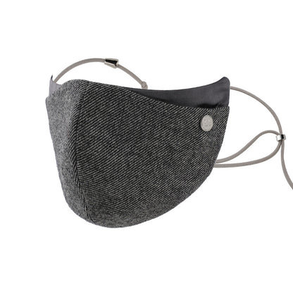 🆕新品上架💖【梨花瑪雅】💕澳洲羊毛拼接絲質保暖防風透氣修飾臉型口罩(4色)