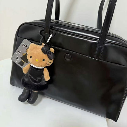 新品上架【梨花瑪雅】💕韓國流行秋冬款法式精品優雅長腿kitty包包愛心釦環吊飾😽