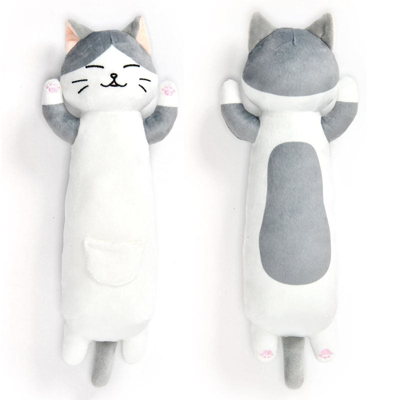 新品上架【梨花娘總代理】🐾日本品牌Solgra😽貓咪抱抱踢｜長條抱枕踢踢玩具(6款)
