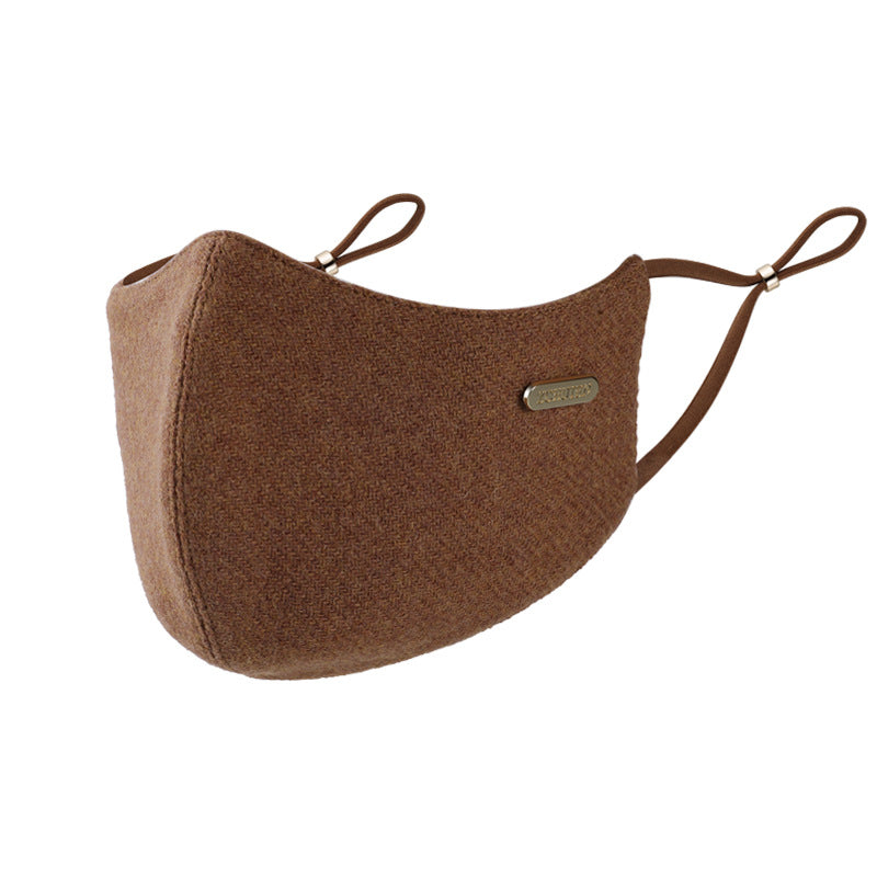 🆕新品上架💖【梨花瑪雅】💕羊絨保暖修飾臉型3D立體口罩(5色)