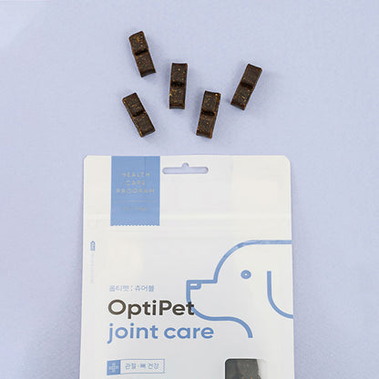 💜新品上架【梨花娘】🫧韓國品牌Optipet 韓國動物營養學及食品營養學家研製寵物零食關節咀嚼肉片300g一包