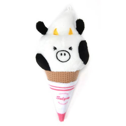 🌸新品上架【梨花娘總代理】🐾日本品牌Solgra 萌趣冰淇淋甜筒狗狗玩具｜巧克力・雙球・乳牛・小雞