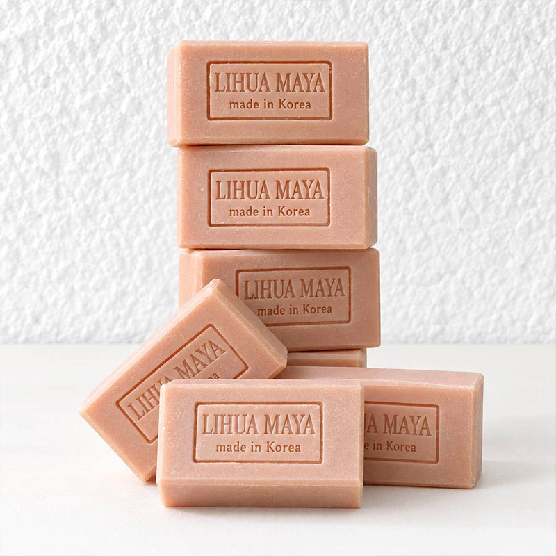 🌿新品上架 【LIHUA MAYA】｜🍋檸檬 × 澳洲尤加利精油洗衣手工皂・韓國製造｜衣物手洗／局部污漬清潔85g