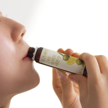 🆕新品上架【梨花娘】檸檬與初榨橄欖油二合一早晨健康飲100ml最新養生組合 韓國連線