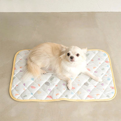 新品上架【梨花娘總代理】🐾日本品牌Solgra 🐶毛孩專用瞬冷降溫舒眠方型床墊/冰涼墊/U型舒眠枕(4色)