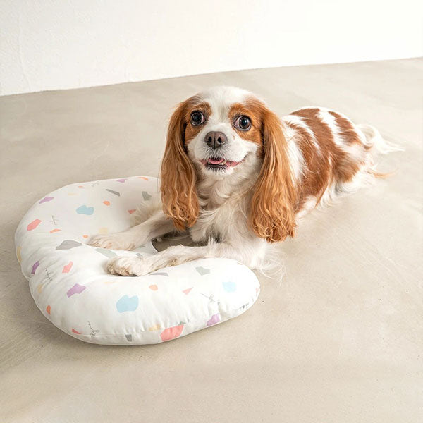 新品上架【梨花娘總代理】🐾日本品牌Solgra 🐶毛孩專屬・瞬冷降溫 U 型舒眠枕(M~L)