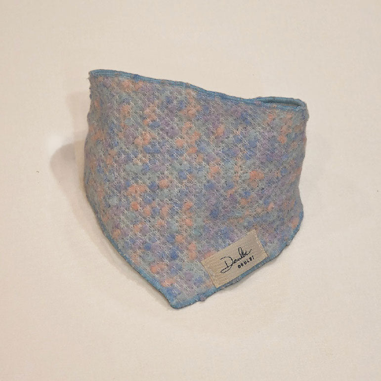 💜新品上架【梨花娘】🫧韓國PUMBLEPET GD造型雙面可用犬用頭巾小香風毛呢貓咪圍脖冬季披肩(7款)