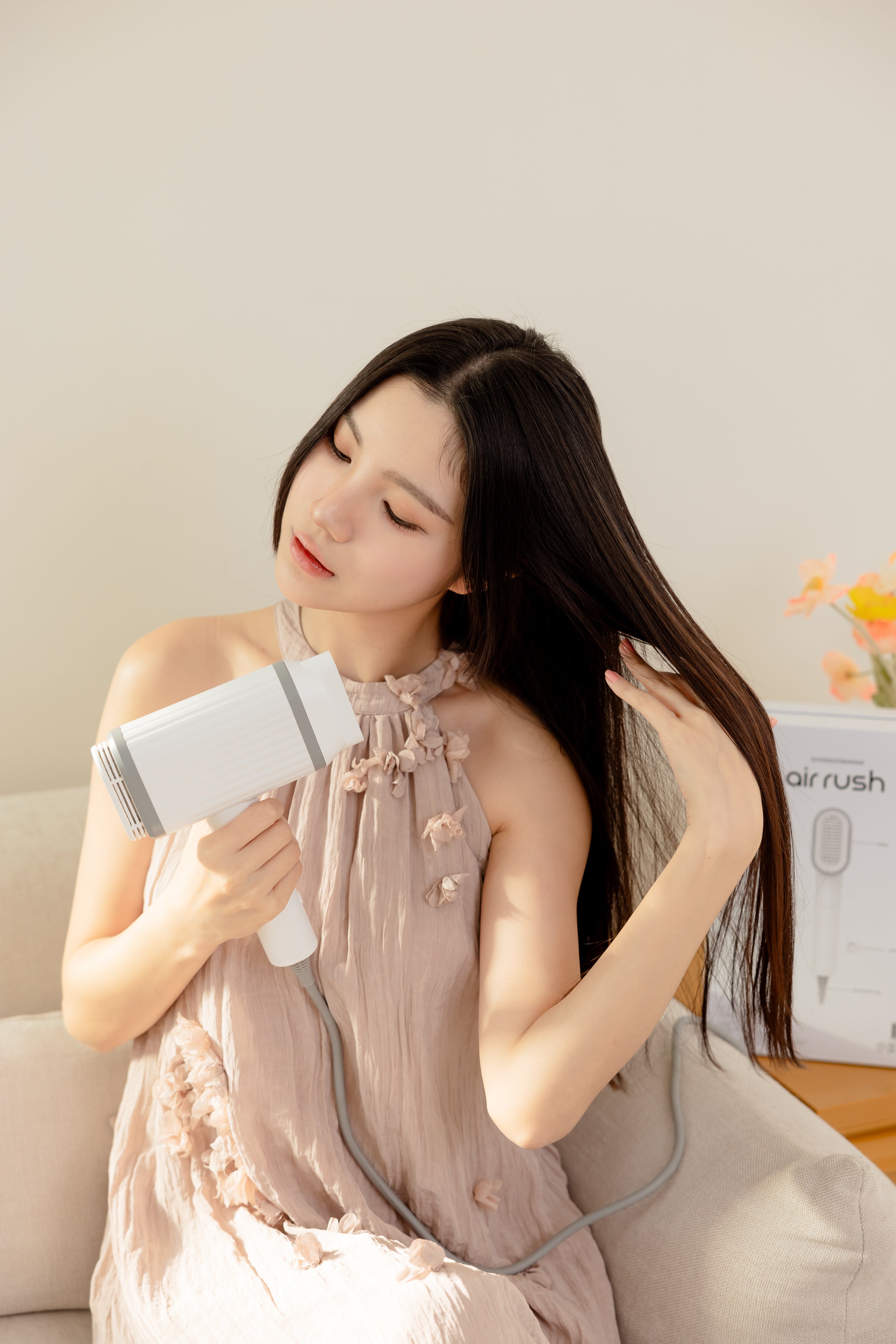 新品上架🏆熱銷韓國原裝進口Air Rash強颱兩億負離子吹風機