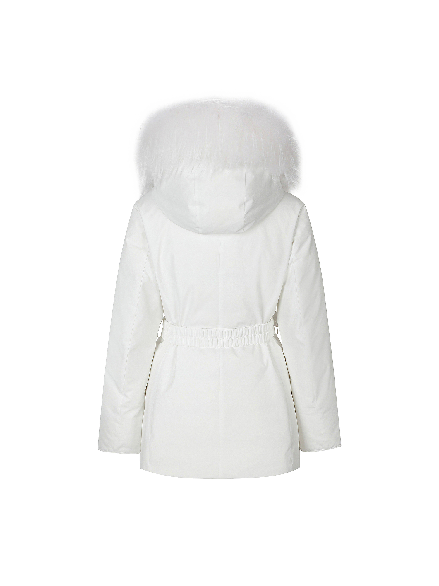 🆕新品上架💖【梨花娘】 韓國 品牌Discovery 高允真代言Milford Vertex狐狸毛繫帶中長款保暖鵝絨外套(2色)🏆