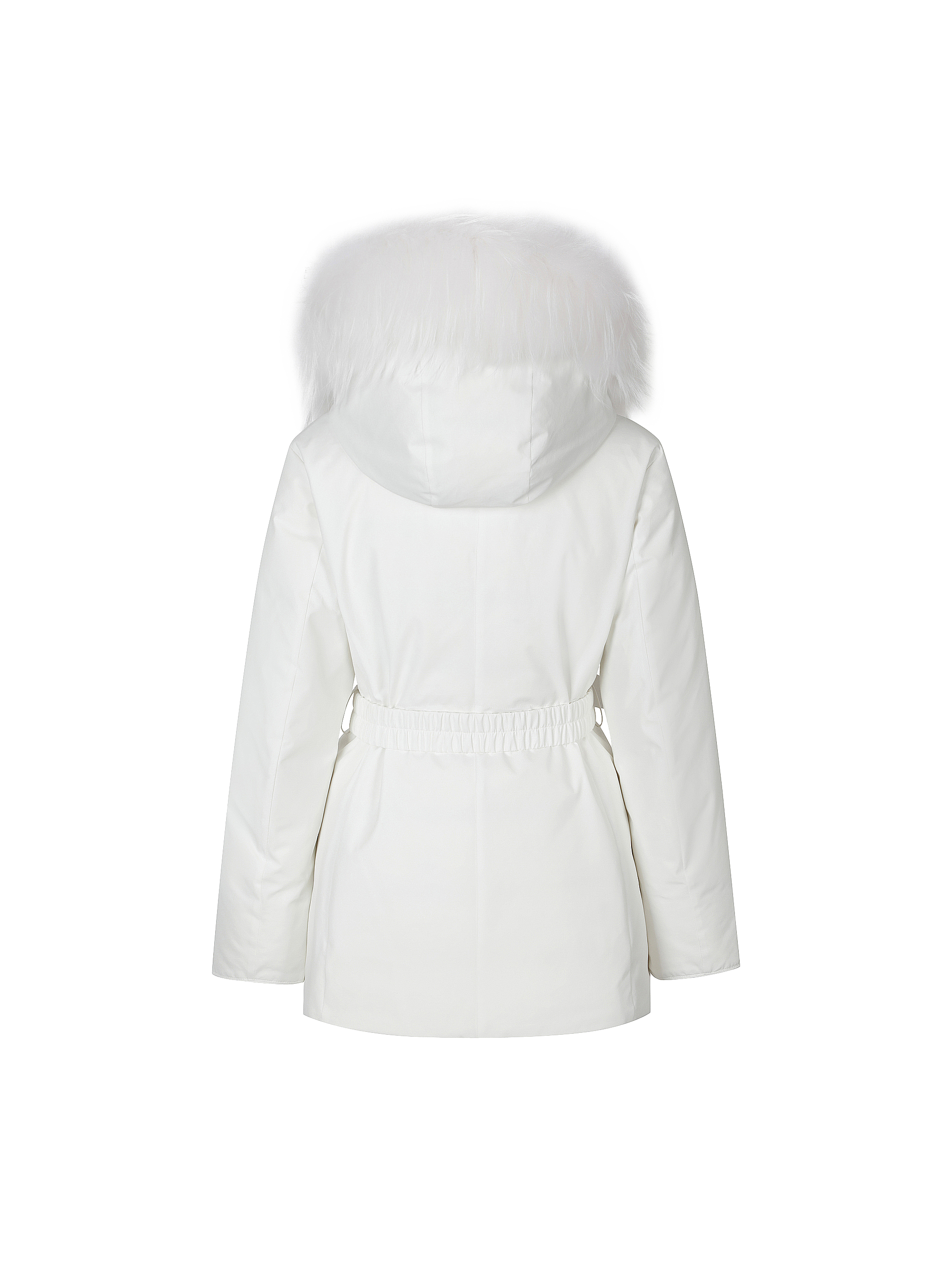 🆕新品上架💖【梨花娘】 韓國 品牌Discovery 高允真代言Milford Vertex狐狸毛繫帶中長款保暖鵝絨外套(2色)🏆