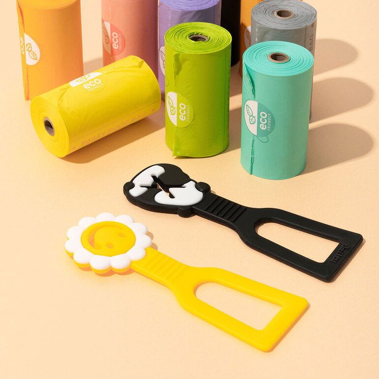 韓國新品上架【梨花娘】🐾BAILEY 🐶韓系可愛小巧療癒寵物便袋夾扣(2款)