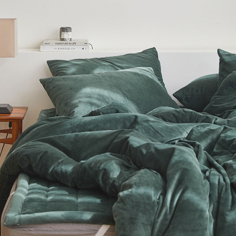 🆕新品上架【梨花娘】冬季飯店🔥韓國品牌MAATILA 雙色特殊超細纖維棉柔軟保暖輕盈被5件套組(單人四件)