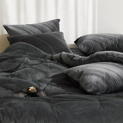 🆕新品上架【梨花娘】冬季飯店🔥韓國品牌MAATILA 雙色特殊超細纖維棉柔軟保暖輕盈被5件套組(單人四件)