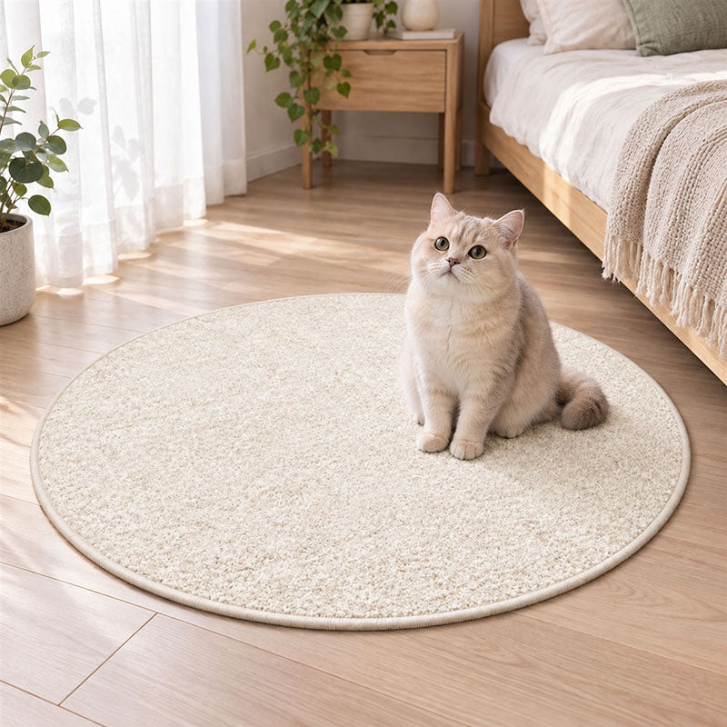 💜新品上架【梨花娘總代理】韓國 GARR 🐈‍⬛貓咪的地毯｜防焰貓抓地毯・圓形款式6色 限宅配