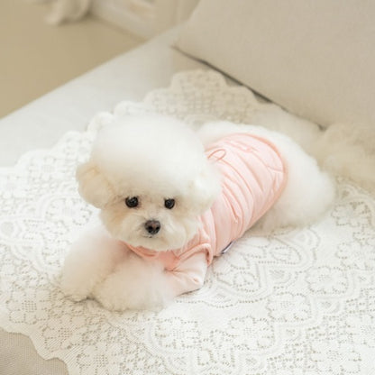 韓國新品上架【梨花娘】🐾BAILEY 🐶秋冬新品 柔軟菌菌拜拜內襯防潑水高領設計保暖寵物服飾(3色)