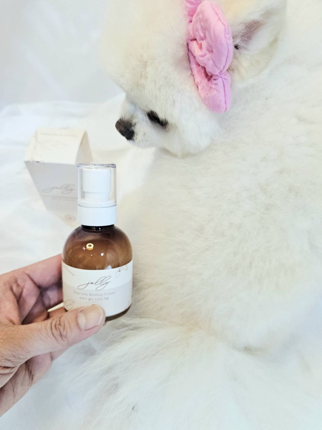 💜新品上架【梨花娘】🏆暢銷🫧韓國PUMBLEPET 🌿保濕亮澤滋潤髮絲抗打結香氛精油寵物毛髮潤澤噴霧100ml(犬貓適用)
