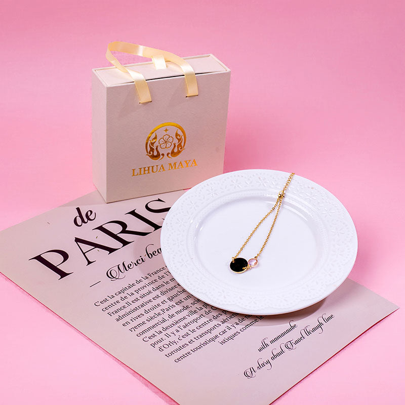 🆕新品上架【梨花瑪雅】💖12星座幸運寶石不銹鋼手鍊免費刻印(製作周期約7~10天左右)