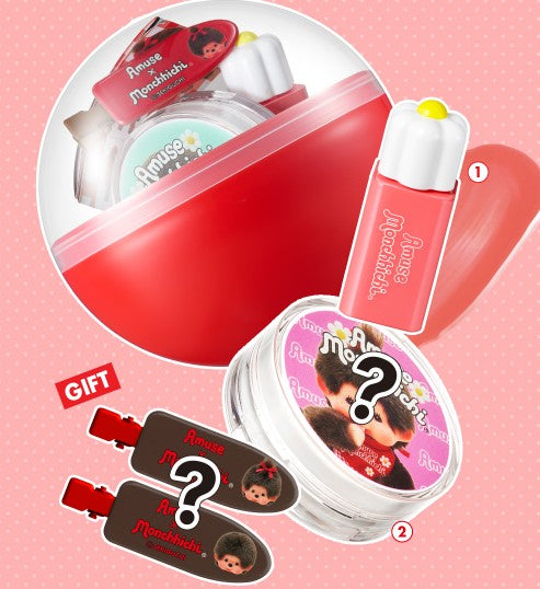 🆕新品上架【梨花娘】💖韓國AMUSE x Monchhichi 限量聯名 全系列超萌商品總覽