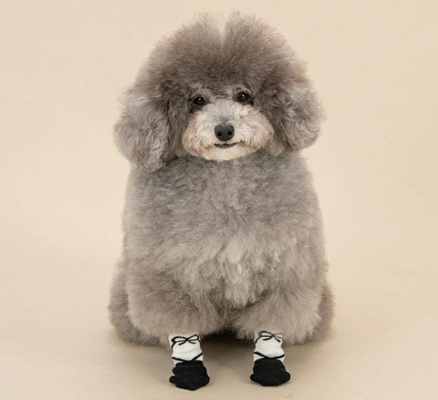 新品上架【梨花娘總代理】🐾日本品牌Solgra 漫步小云朵 ｜ 寵物防護軟鞋襪 (3款)