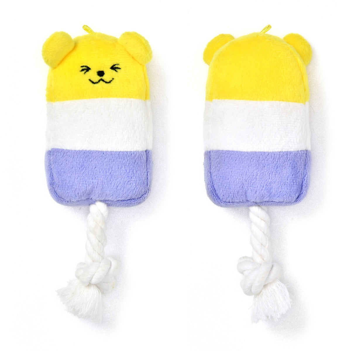 新品上架【梨花娘總代理】🐾日本品牌Solgra  🍧萌萌熊絨毛冰棒發聲玩具🐶（6款）