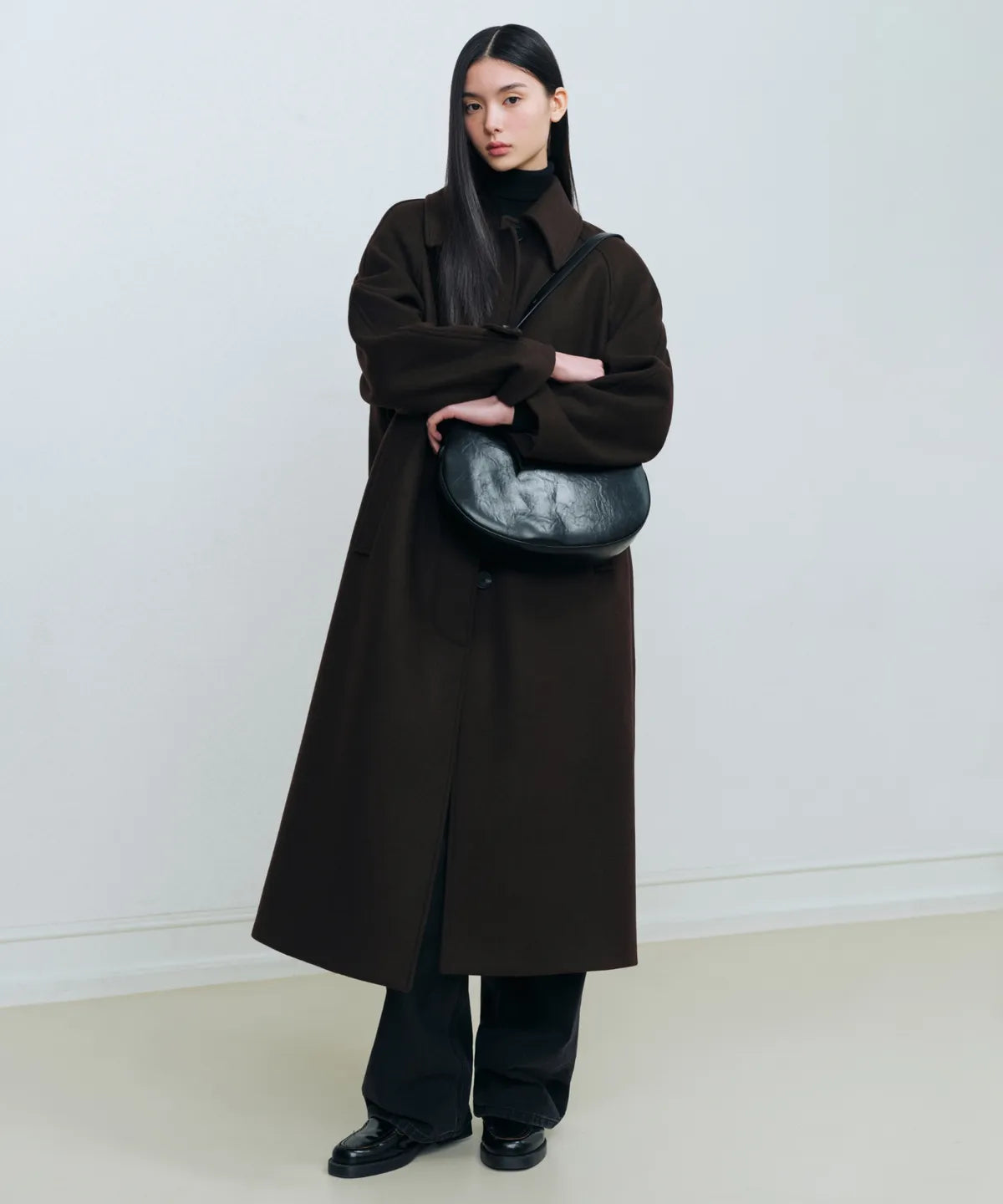 🆕新品上架💖【梨花娘】 韓國品牌무신사 韓韶禧代言長版羊絨大衣外套(7色)🏆韓國連線