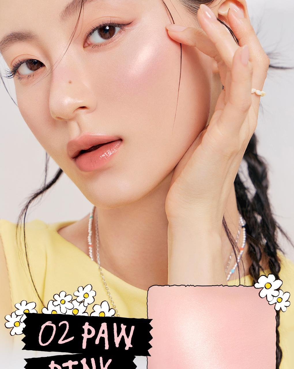 11月新品GD貓咪限量聯名rom&amp;nd × ZOA&amp;FRIENDS  雙色果凍 高光提亮(2色)韓國連線