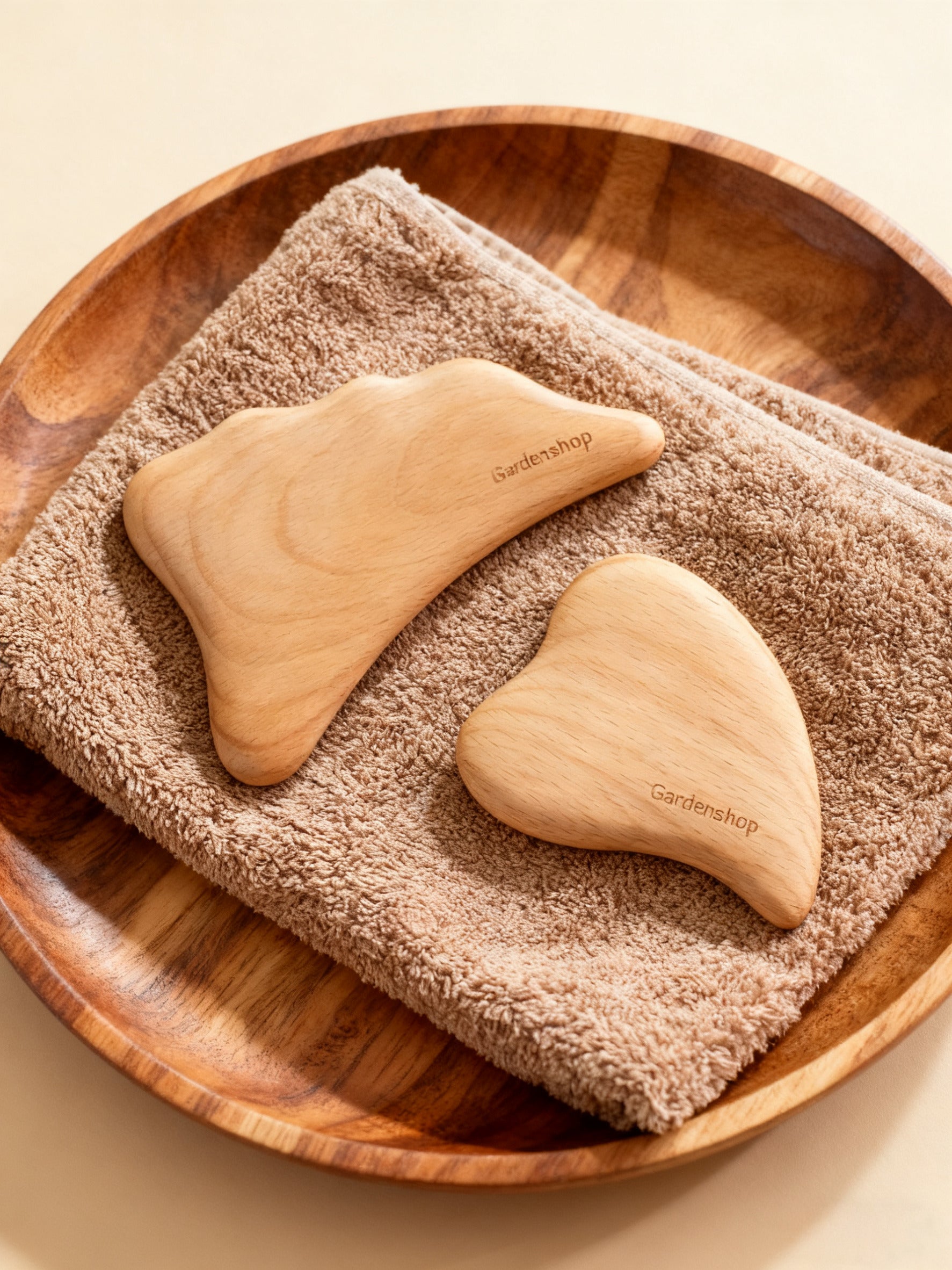 🆕新品上架💖【梨花娘】韓國Gardenshop櫸木紓緩放鬆身體按摩刮痧板 💖韓國連線