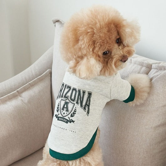 韓國新品上架【梨花娘】🐾BAILEY 🐶秋冬新品 韓系潮流聯名休閒棉質寵物服飾(3色)