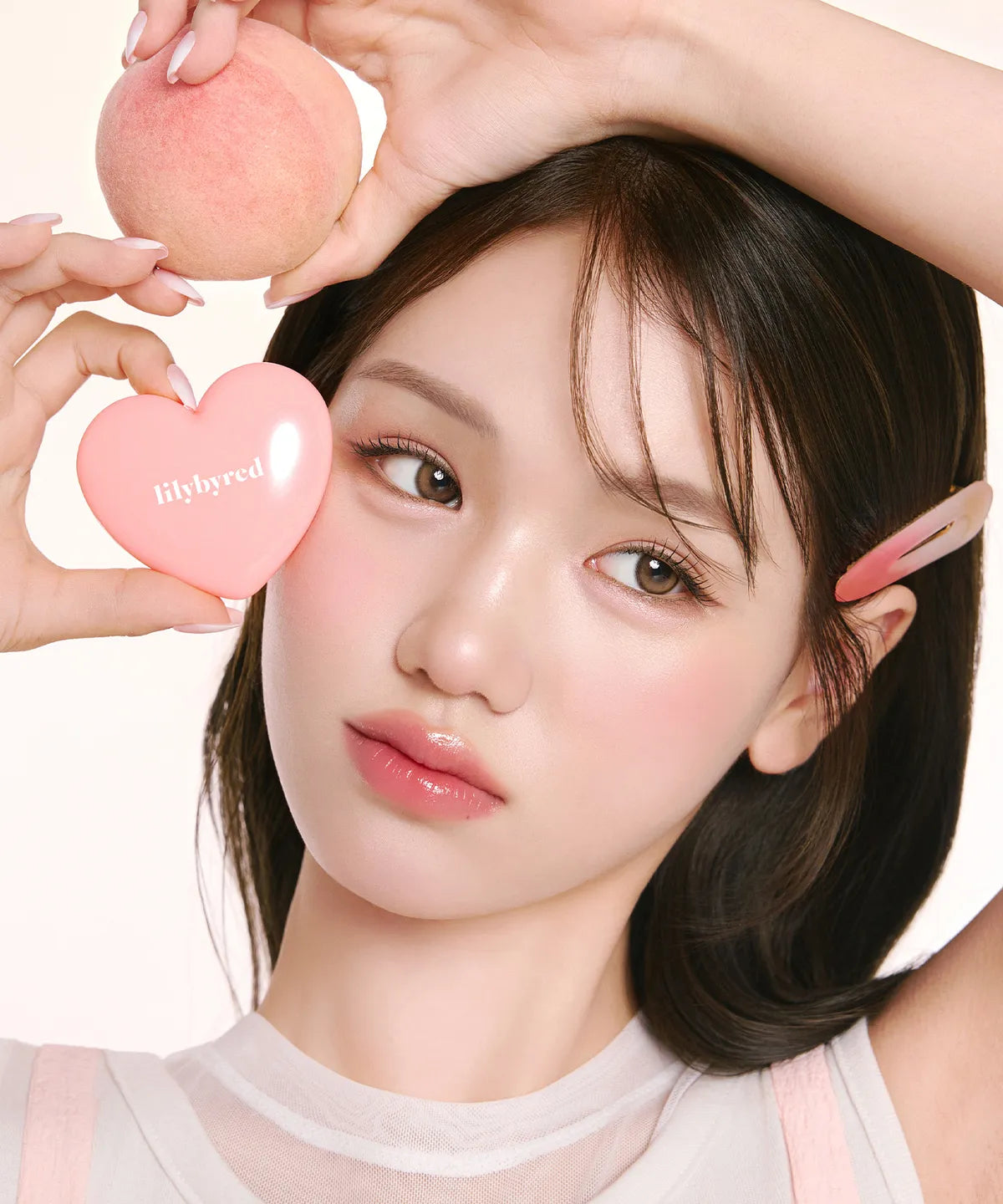 2025韓國最暢銷NO.1🏆【梨花娘】新品上架lilybyred💖愛心附鏡唇頰兩用果凍腮紅(12色)