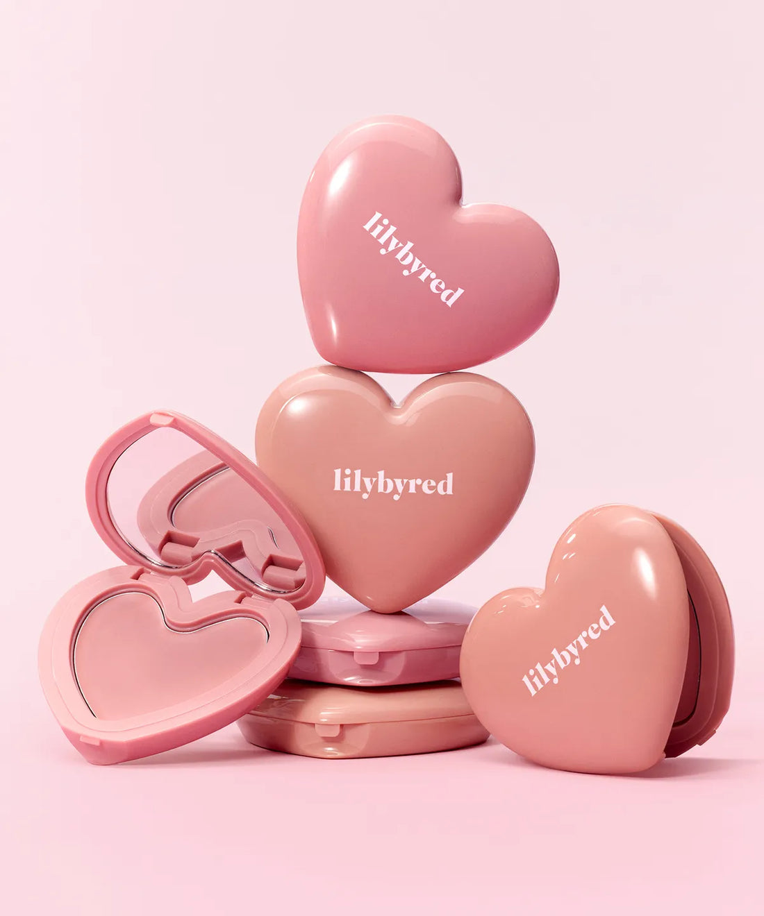 2025韓國最暢銷NO.1🏆【梨花娘】新品上架lilybyred💖愛心附鏡唇頰兩用果凍腮紅(12色)