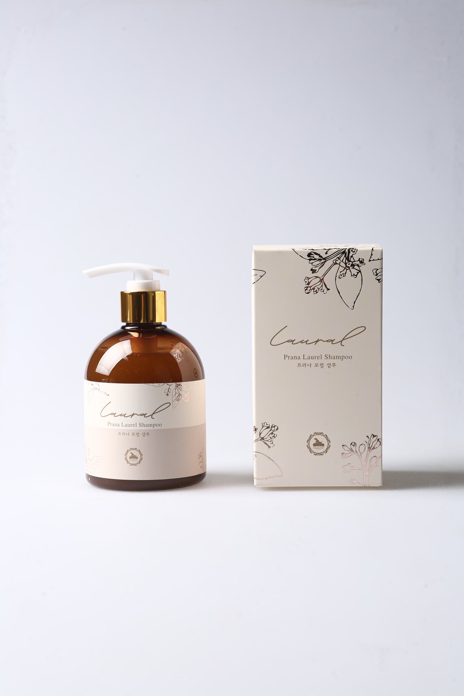 💜新品上架【梨花娘】🫧韓國PUMBLEPET prana月桂葉天然植物精油基底敏感肌去角質狗狗洗髮精300ml