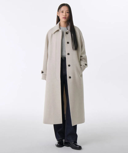 🆕新品上架💖【梨花娘】 韓國品牌무신사 韓韶禧代言長版羊絨大衣外套(7色)🏆韓國連線