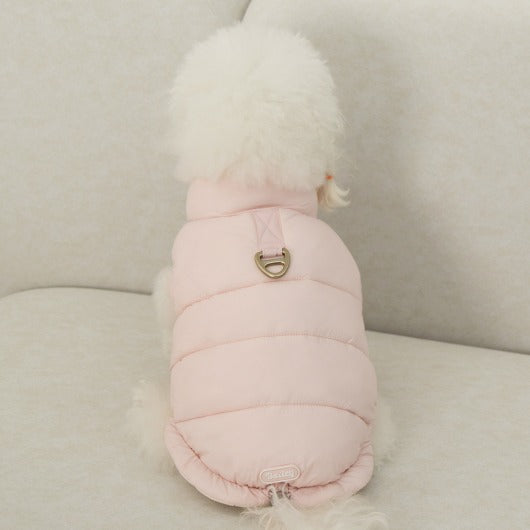 🔥新品上架【梨花娘】🐈‍⬛BAILEY 【梨花娘】超輕薄保暖防風腰部可調節兩面可穿搭羽絨棉寵物服(帽子另購3色) 聖誕禮物