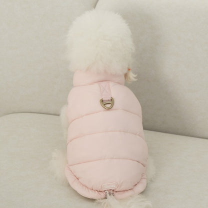 🔥新品上架【梨花娘】🐈‍⬛BAILEY 【梨花娘】超輕薄保暖防風腰部可調節兩面可穿搭羽絨棉寵物服(帽子另購3色) 聖誕禮物