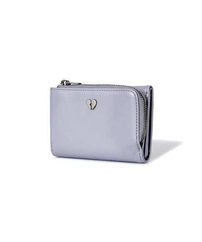 💖韓國暢銷品牌FENNEC🆕新品上架 愛心logo真皮拉鍊D型環耐用三層皮夾(2色)