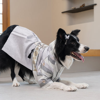 韓國新品上架【梨花娘】🐾BAILEY 🐶秋冬新品 皇室尊貴刺繡流蘇寵物韓服(4色)