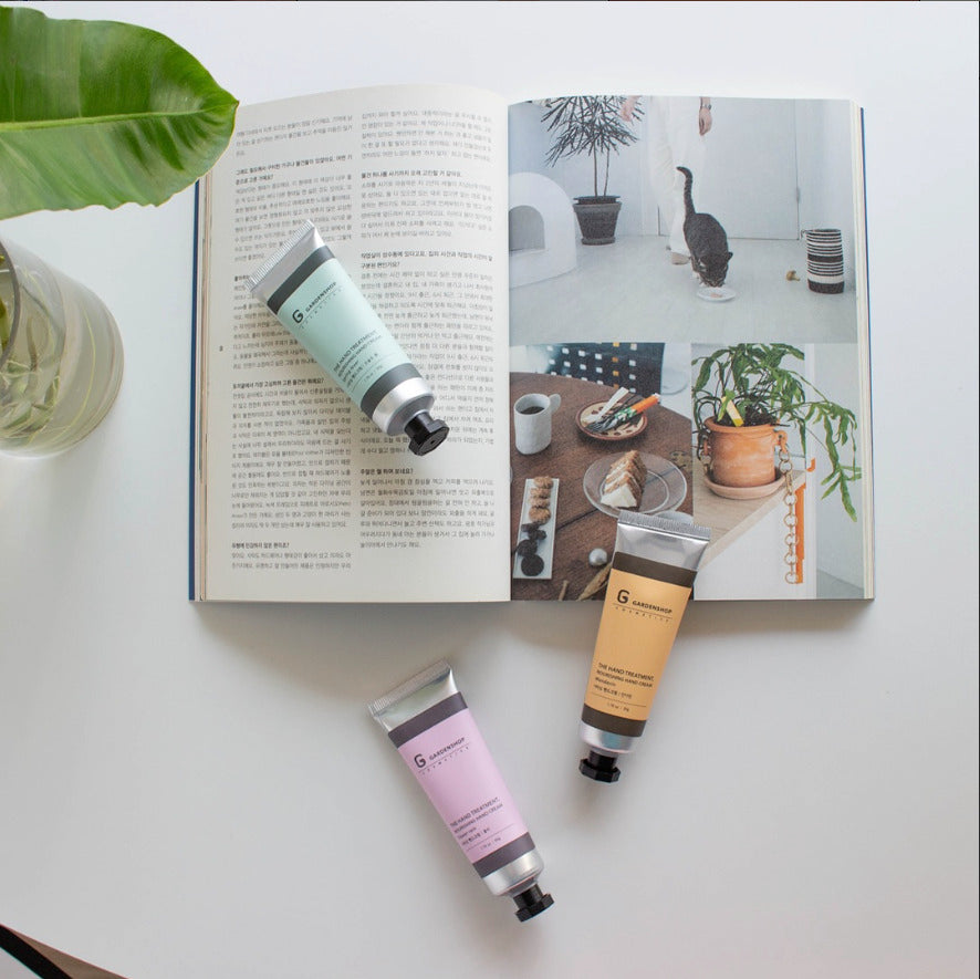 🆕新品上架💖【梨花娘】韓國Gardenshop熱銷天然植萃護手霜50ml(綠茶/橘子/玫瑰)💖 韓國連線