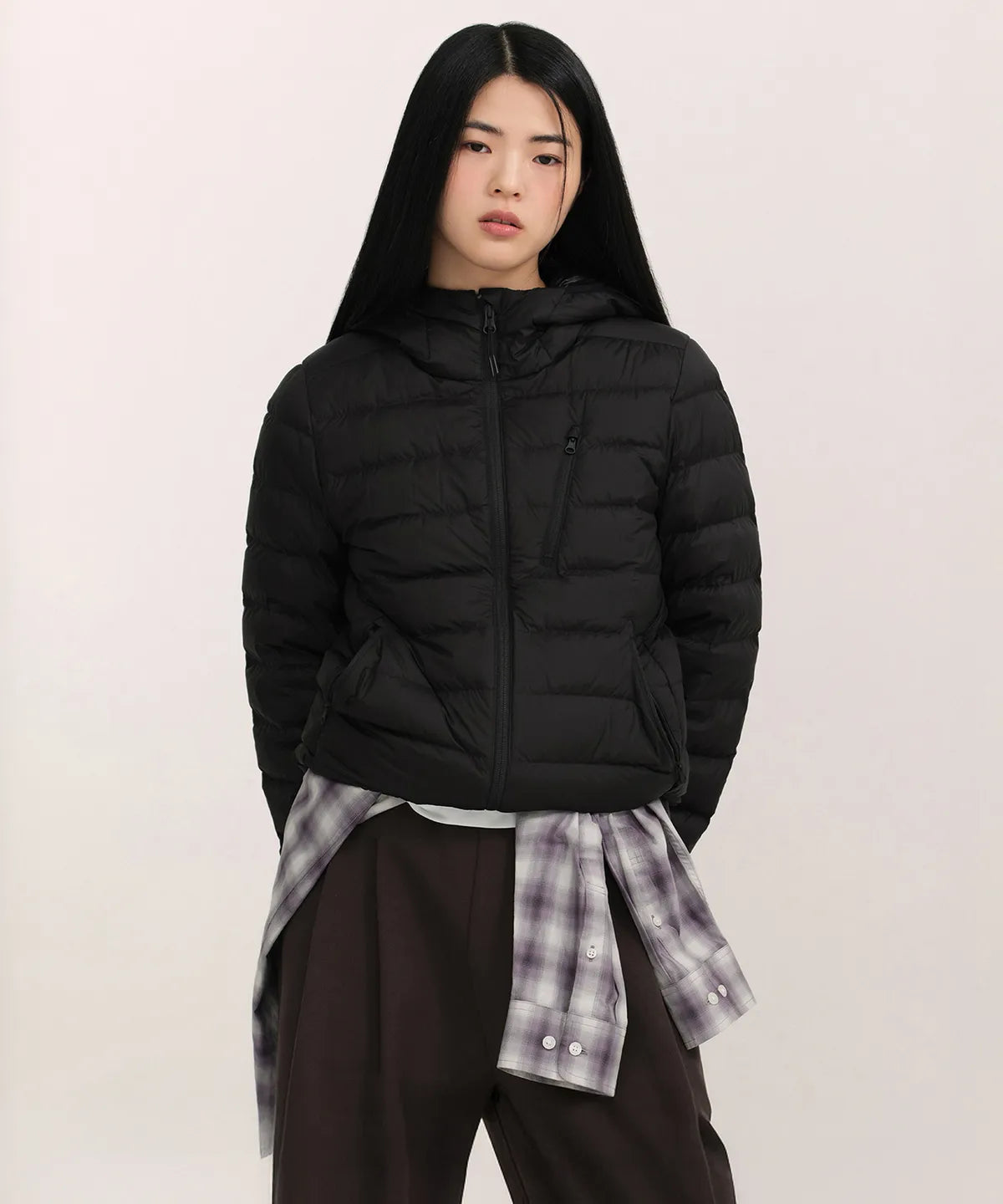 🆕新品上架💖【梨花娘】 韓國品牌무신사 韓韶禧推薦暢銷City Leisure 女款連帽輕薄羽絨外套(4色)