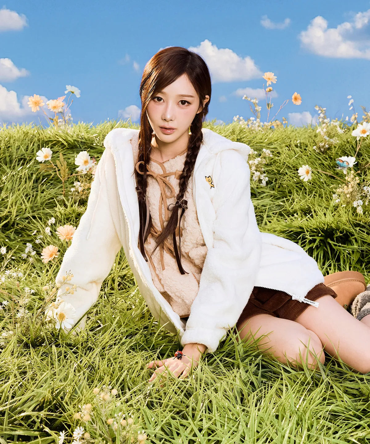 🆕新品上架💖【梨花娘】 韓國🔥熱賣潮流品牌와키윌絨毛柔軟連帽外套 (3色) 男女皆宜