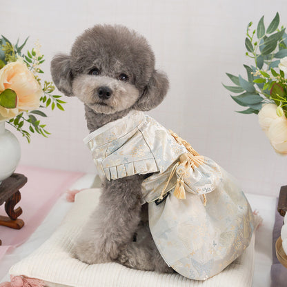 韓國新品上架【梨花娘】🐾BAILEY 🐶韓系流蘇小福袋寵物香香包(2色)