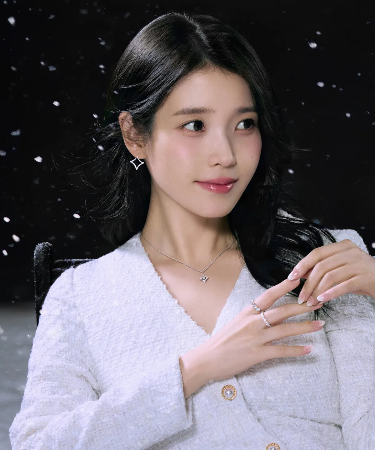 🆕新品上架【梨花娘】🔥韓國品牌IU代言J.ESTINA輕珠寶｜CELESTIA 天際星芒鑽石項鍊禮盒裝