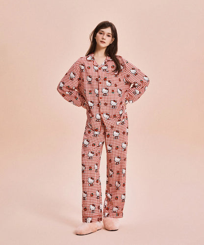 💜新品上架【梨花娘】韓國品牌暢銷TOP.1 SPAO ×三麗鷗聯名款情侶睡衣家居服