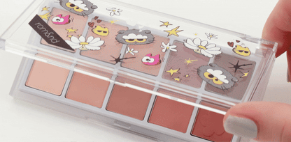 11月新品🔥rom&amp;nd × ZOA&amp;FRIENDS  GD貓咪限量聯名十色眼影盤（贈迷你四色眼影盤）韓國連線