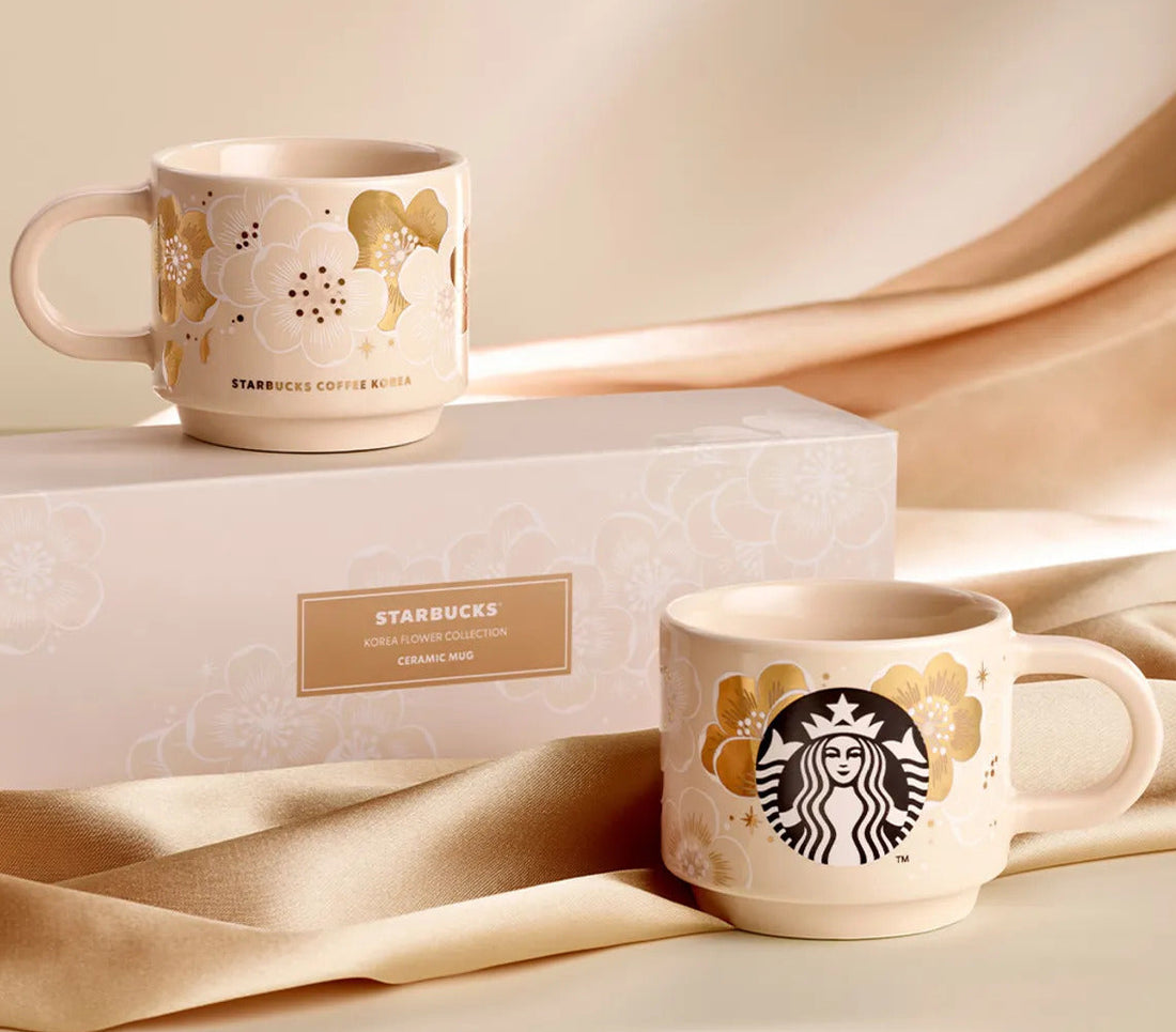 🆕新品上架【梨花娘】💜 韓國限定｜STARBUCKS 白梨花 Blossom 雙入濃縮咖啡杯組