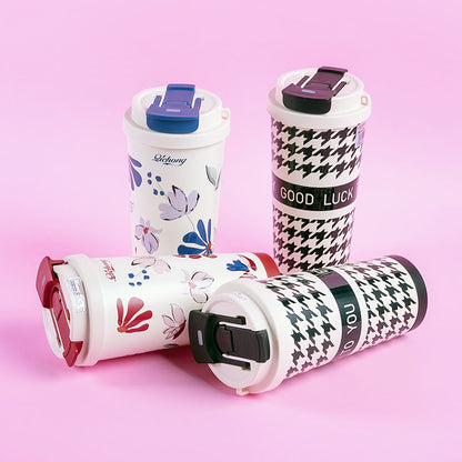 🆕新品上架【梨花瑪雅】💖陶瓷保溫保冷隨行杯(三色)質感禮盒提袋裝💕