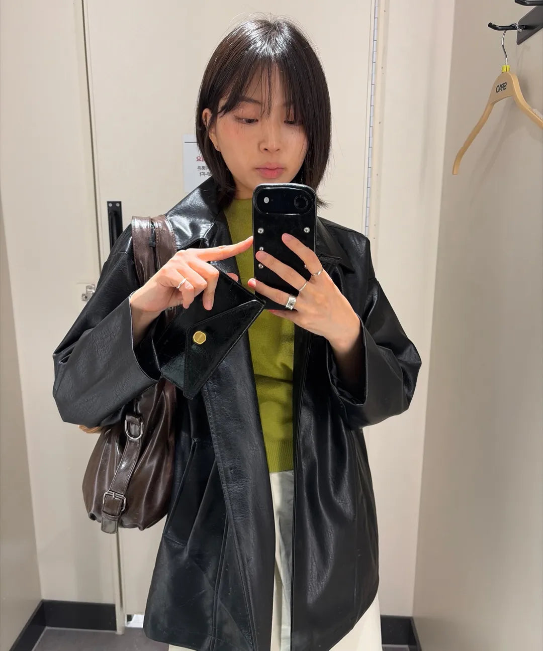 🆕新品上架【梨花娘】🔥韓國品牌TOAMO Bella Slim Long Wallet 韓國製牛皮薄型長夾｜韓系光澤皮革長夾