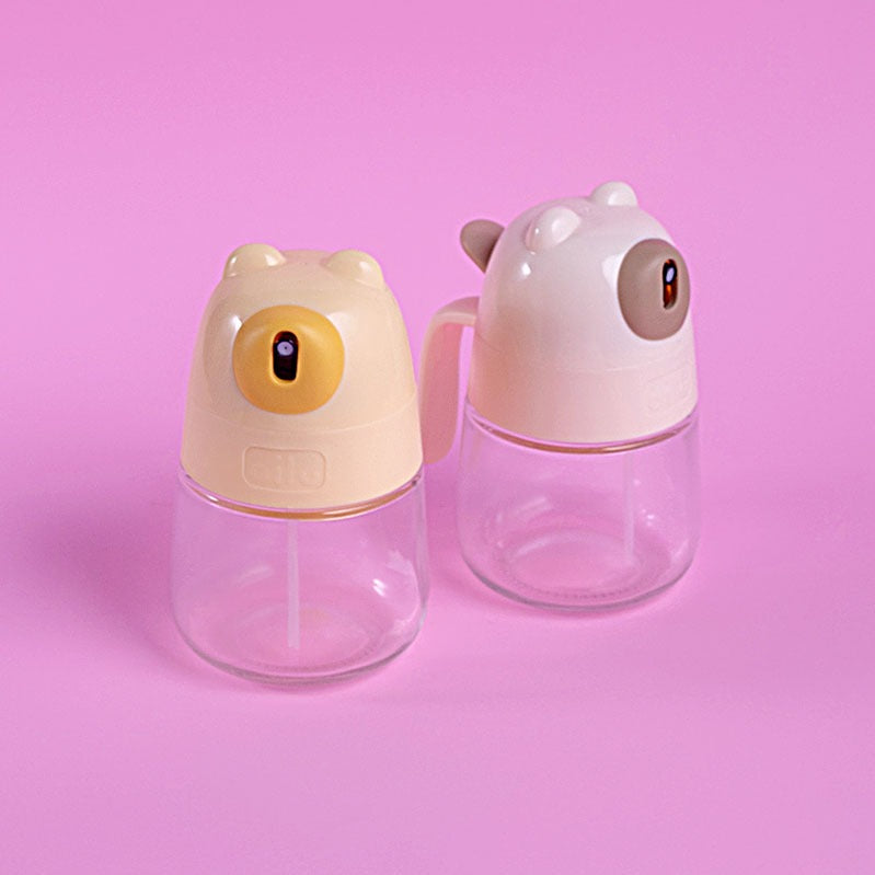 小熊玻璃按壓式兩用細緻廣角氣炸鍋噴油瓶300ml