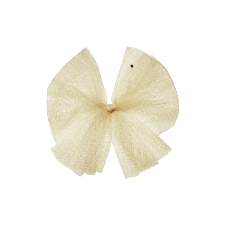 韓國新品上架【梨花娘】🐾BAILEY 🐶韓系甜美夢幻澎澎大蝴蝶結別針(2色)