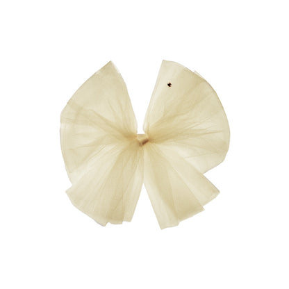 韓國新品上架【梨花娘】🐾BAILEY 🐶韓系甜美夢幻澎澎大蝴蝶結別針(2色)