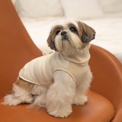 韓國新品上架【梨花娘】🐾BAILEY 🐶秋冬新品 柔軟菌菌拜拜內襯防潑水高領設計保暖寵物服飾(3色)